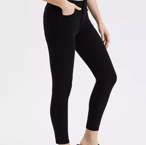 AEO - 5pkt black tencel jegging